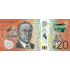 AUSTRALIA 2019 . TWENTY 20 DOLLARS . NEXT GENERATION BANKNOTE . IN FOLDER